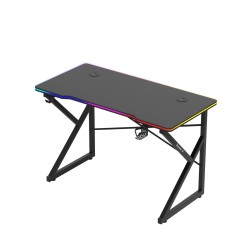 Biurko gamingowe Hero 1.7 RGB Black 120 cm