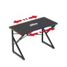 Biurko gamingowe Hero 1.7 RGB Black 120 cm