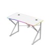 Biurko gamingowe Hero 1.7 RGB White 120 cm