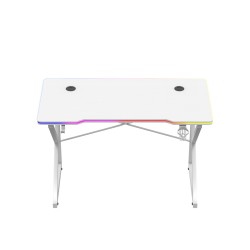 Biurko gamingowe Hero 1.7 RGB White 120 cm