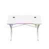 Biurko gamingowe Hero 1.7 RGB White 120 cm