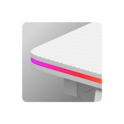 Biurko gamingowe Hero 1.7 RGB White 120 cm