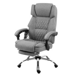Fotel biurowy z masażem Mark Adler Boss 6.0 Grey