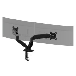 Uchwyt obrotowy Huzaro Motion 2.2  na dwa monitory