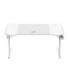 Biurko gamingowe Huzaro Hero 3.3 RGB White 140 cm