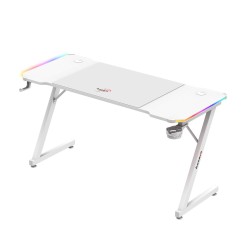 Biurko gamingowe Huzaro Hero 3.3 RGB White 140 cm