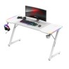 Biurko gamingowe Huzaro Hero 3.3 RGB White 140 cm