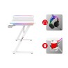 Biurko gamingowe Huzaro Hero 4.8 RGB White 160 cm