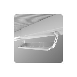 Biurko gamingowe Huzaro Hero 4.8 RGB White 160 cm