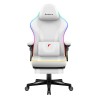 Fotel gamingowy Huzaro Force 4.6 RGB Smart White Mesh