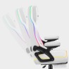 Fotel gamingowy Huzaro Force 4.6 RGB Smart White Mesh