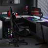 Biurko narożne gamingowe HUZARO HERO 6.0 White RGB Smart 147 cm