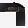 Biurko narożne gamingowe Huzaro Hero 6.3 RGB Black 154 cm