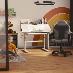Ergonomiczne biurko dla dziecka Mark Adler Study 5.0 Grey 80 cm