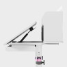 Ergonomiczne biurko dla dziecka Mark Adler Study 5.0 Grey 80 cm