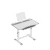 Ergonomiczne biurko dla dziecka Mark Adler Study 3.0 Grey 66 cm