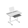 Ergonomiczne biurko dla dziecka Mark Adler Study 3.0 Grey 66 cm