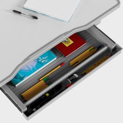 Ergonomiczne biurko dla dziecka Mark Adler Study 3.0 Grey 66 cm