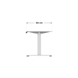Biurko elektryczne Mark Adler Study 7.0 White 120 cm