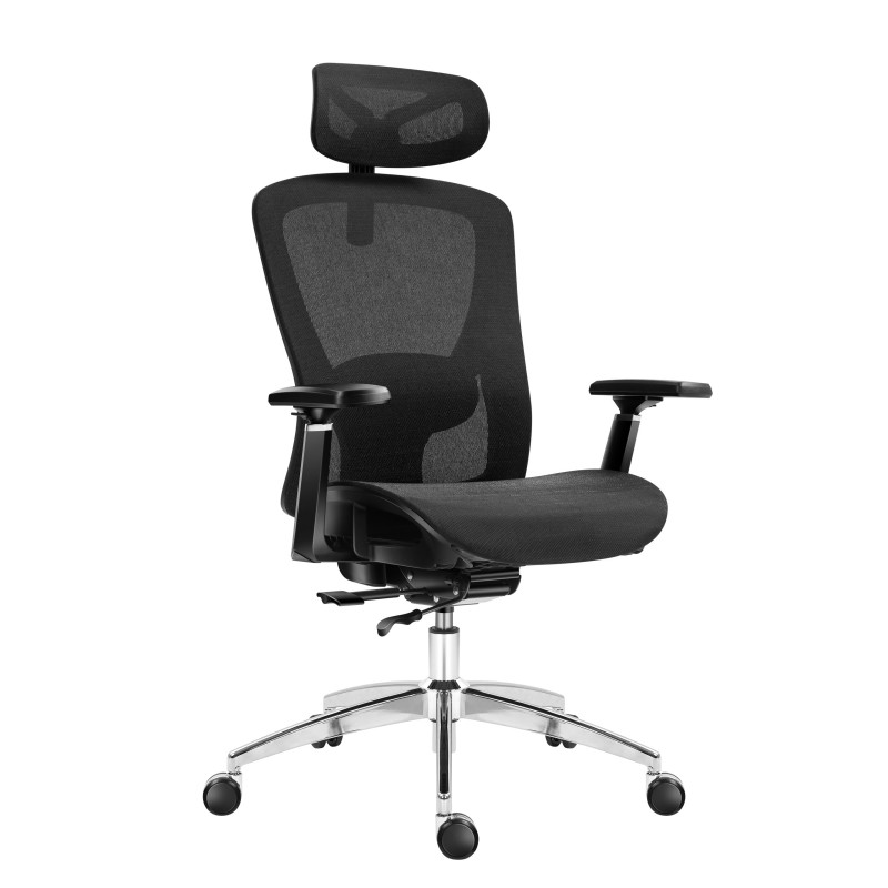 Fotel biurowy Mark Adler Expert 5.3 Black Mesh