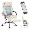 Fotel biurowy z masażem Mark Adler Boss 6.0 Beige