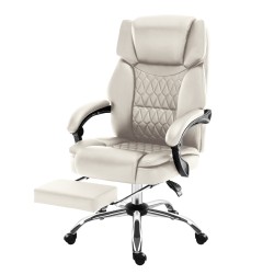 Fotel biurowy z masażem Mark Adler Boss 6.0 Beige