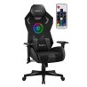 Fotel gamingowy Huzaro Combat 7.6 RGB Led Black