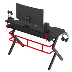 Biurko Gamingowe Huzaro Hero 5.0 Red 120 cm