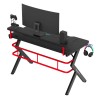 Biurko Gamingowe Huzaro Hero 5.0 Red 120 cm