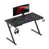 Biurko Gamingowe Huzaro Hero 2.5 Black 120 cm