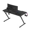 Biurko Gamingowe Huzaro Hero 2.5 Black 120 cm