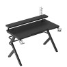 Biurko Gamingowe Huzaro Hero 5.0 Black 120 cm