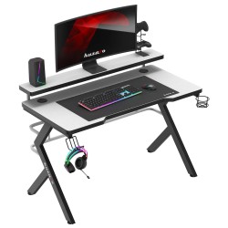 Biurko Gamingowe Huzaro Hero 5.0 White 120 cm