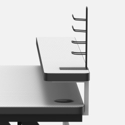 Biurko Gamingowe Huzaro Hero 5.0 White 120 cm