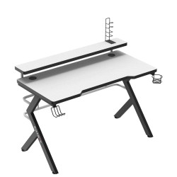 Biurko Gamingowe Huzaro Hero 5.0 White 120 cm