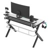 Biurko Gamingowe Huzaro Hero 5.0 White 120 cm