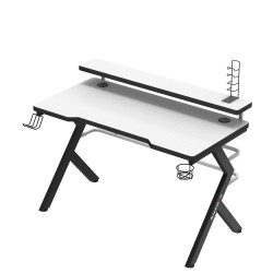 Biurko Gamingowe Huzaro Hero 5.0 White 120 cm