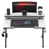 Biurko Gamingowe Huzaro Hero 5.0 White 120 cm