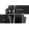 Fotel Gamingowy Huzaro FORCE 2.5 Grey Mesh