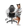 Fotel Gamingowy dla dziecka HUZARO RANGER 6.0 Grey Mesh