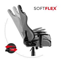 Fotel Gamingowy dla dziecka HUZARO RANGER 6.0 Grey Mesh