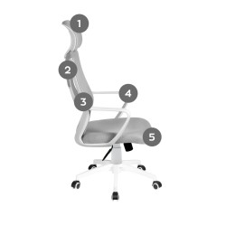 Fotel Biurowy Mark Adler Manager 2.8 Grey