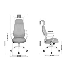Fotel Biurowy Mark Adler Manager 2.8 Grey