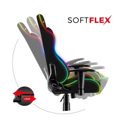 Fotel Gamingowy dla dziecka HUZARO RANGER 6.0 RGB Mesh