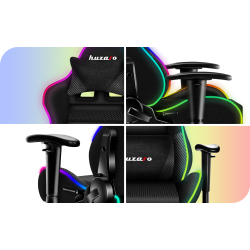 Fotel Gamingowy dla dziecka HUZARO RANGER 6.0 RGB Mesh