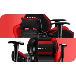 Fotel Gamingowy dla dziecka HUZARO RANGER 6.0 Red Mesh