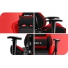 Fotel Gamingowy dla dziecka HUZARO RANGER 6.0 Red Mesh