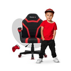 Fotel Gamingowy dla dziecka HUZARO RANGER 1.0 Red Mesh
