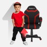 Fotel Gamingowy dla dziecka HUZARO RANGER 1.0 Red Mesh