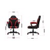 Fotel Gamingowy dla dziecka HUZARO RANGER 1.0 Red Mesh
